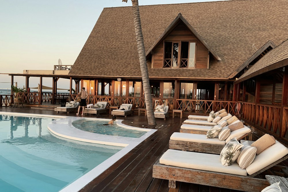 Real photograph of a hotel property