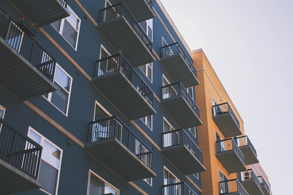 Real photograph of a multifamily apartment building